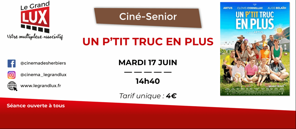 actualité cine senior un ptit truc